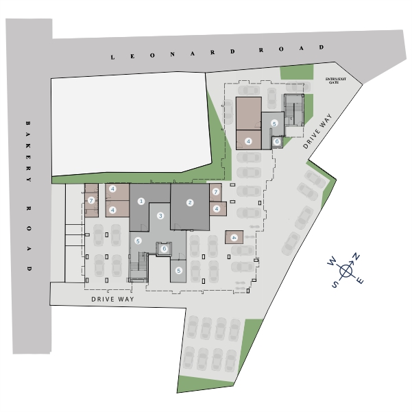 Purti Hastings 3 BHK Apartment View